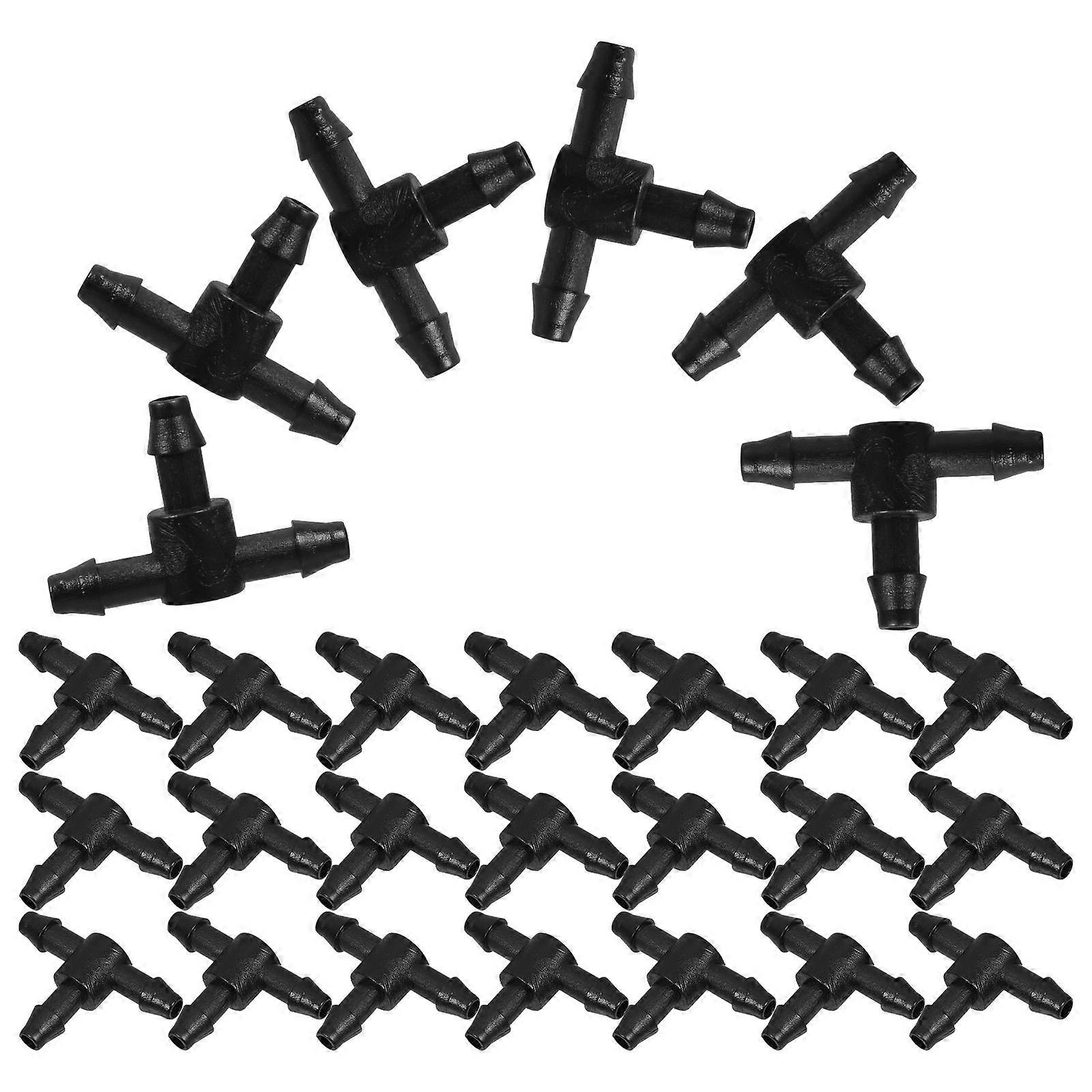 Here's a well structured product description for your **100pcs Barbed Tee Connectors**:
### π± **100pcs Barbed Tee Connectors for Drip Irrigation