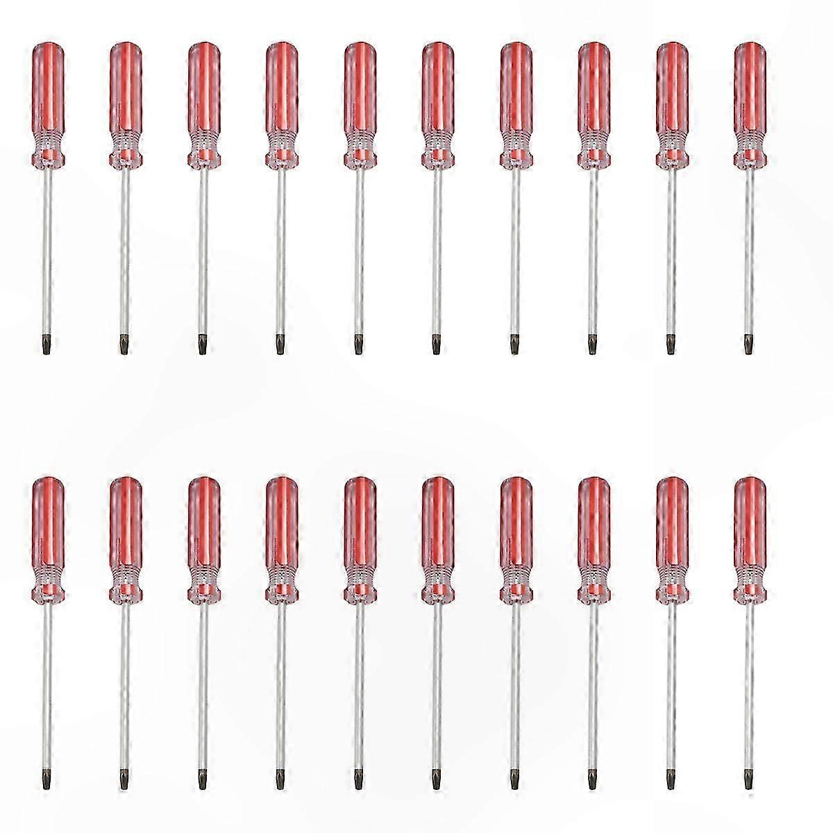 Plastic Handle T20 Torx Screwdriver Set for Security Hand Tool Use