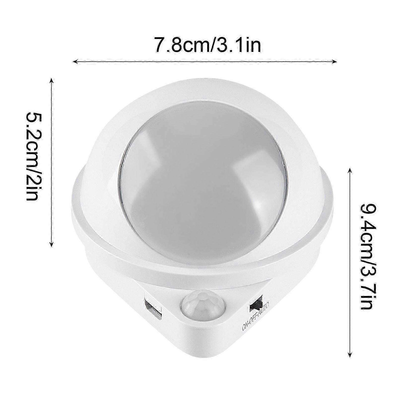 LED Motion Sensor Night Light - Versatile Step Lights for Staircases, Closets & Under-Cabinet Use - Stick Anywhere Lamp for Home & Kitchen