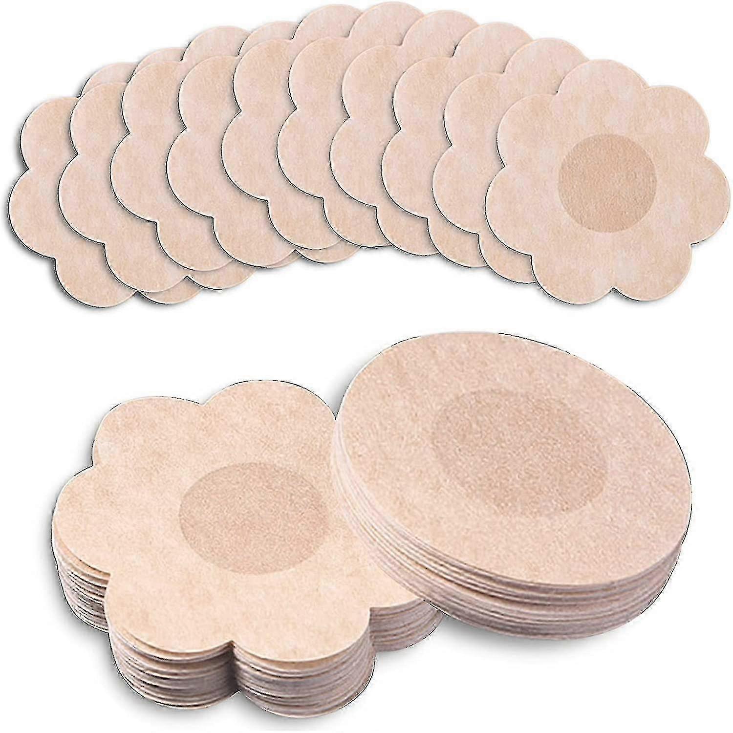 40 Pairs Of Disposable Breast Patch Nipple Thin Breathable Invisible