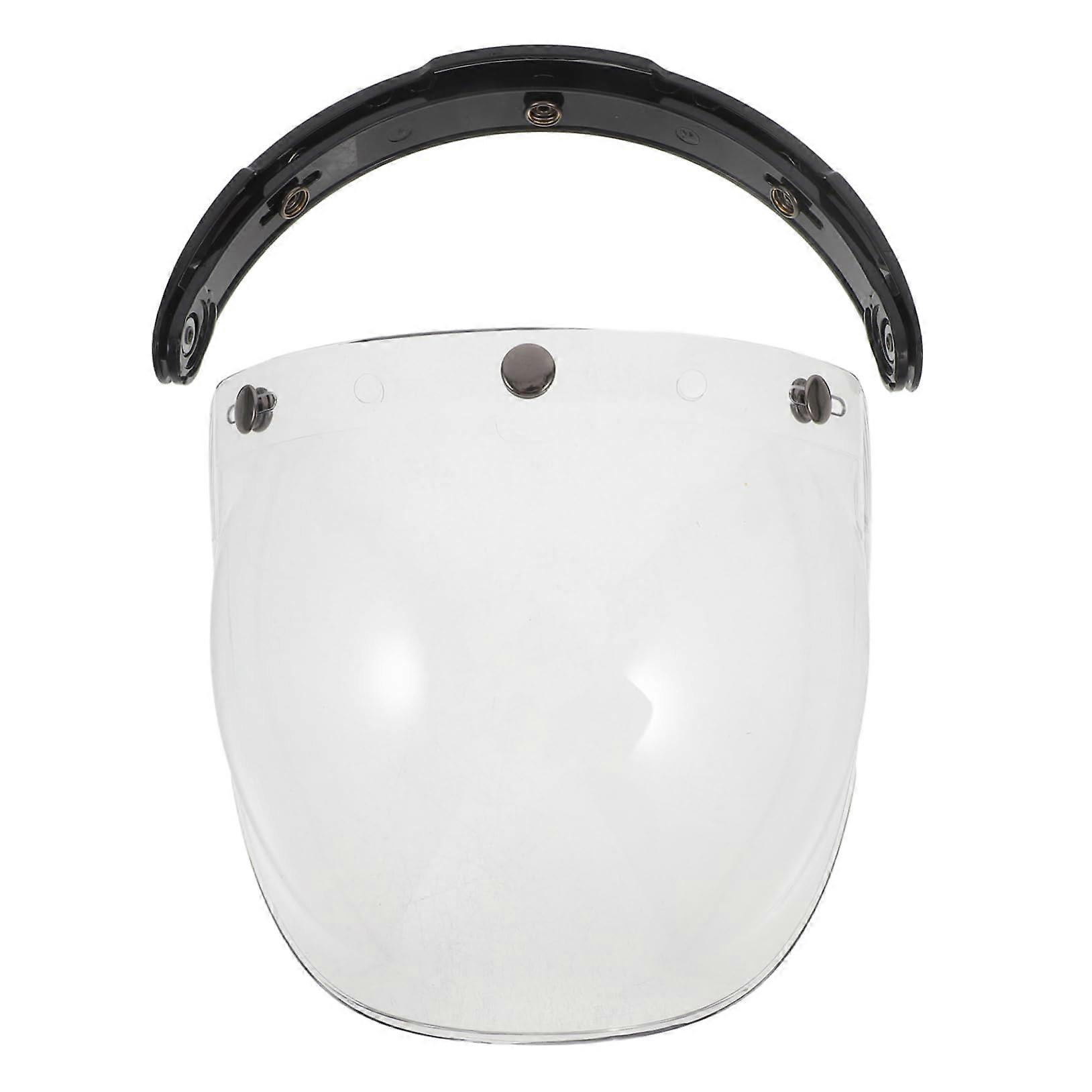 Motorcycle Helmet Visor Set, Replacement Shield Lens, Portable Outdoor Helmet Accessories, Compatible with Most Models