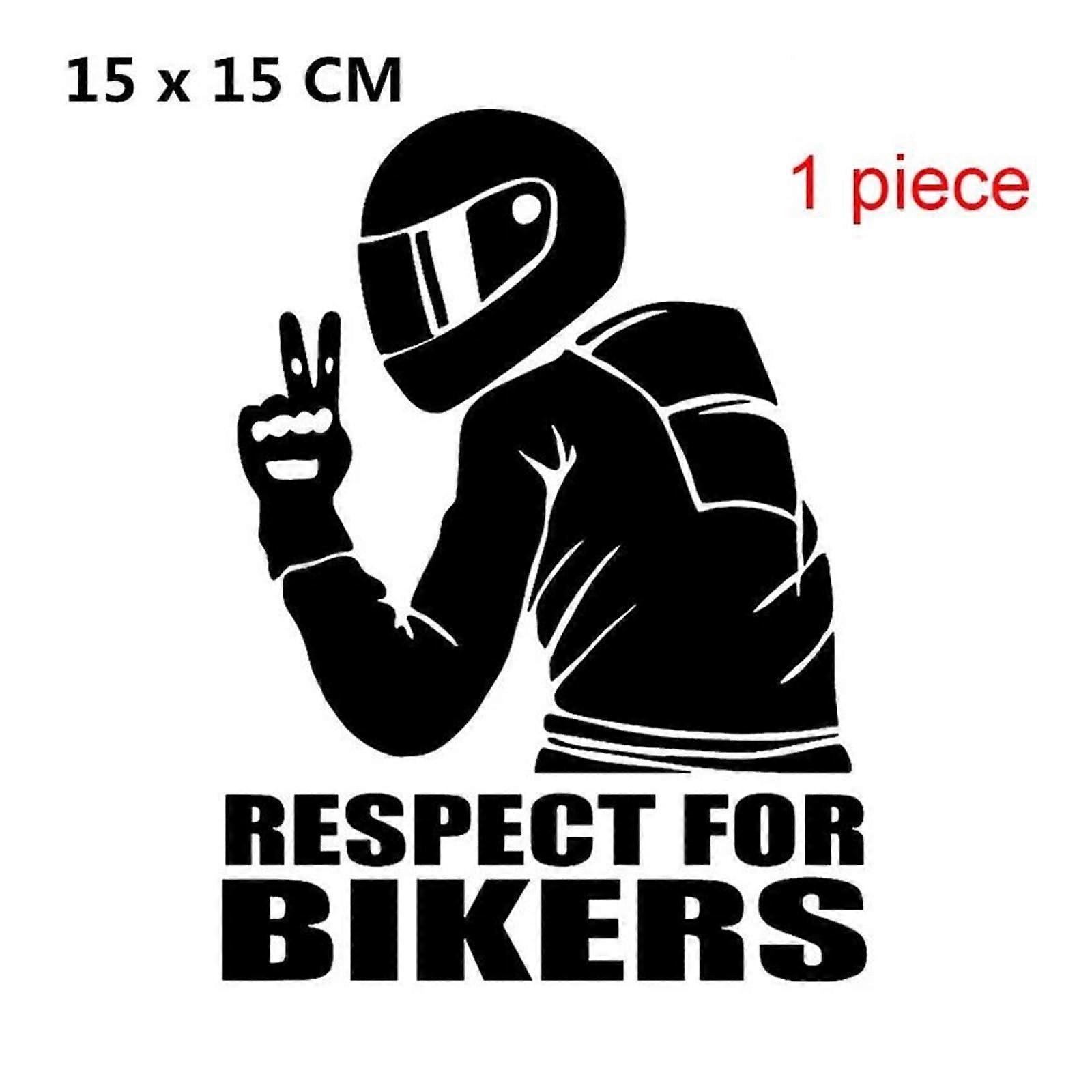 3D Waterproof Reflective Biker Sticker, Motorcycle Accessory Sticker (Color: C1, Size: Normal) Normal C1