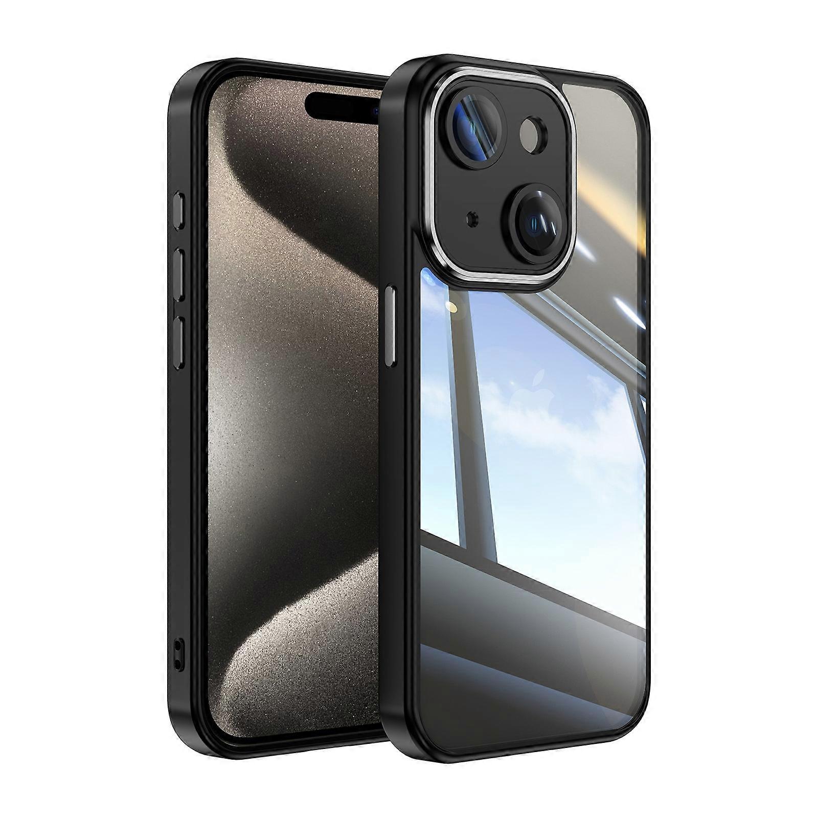 Acrylic Hybrid TPU Armor Shockproof Phone Case