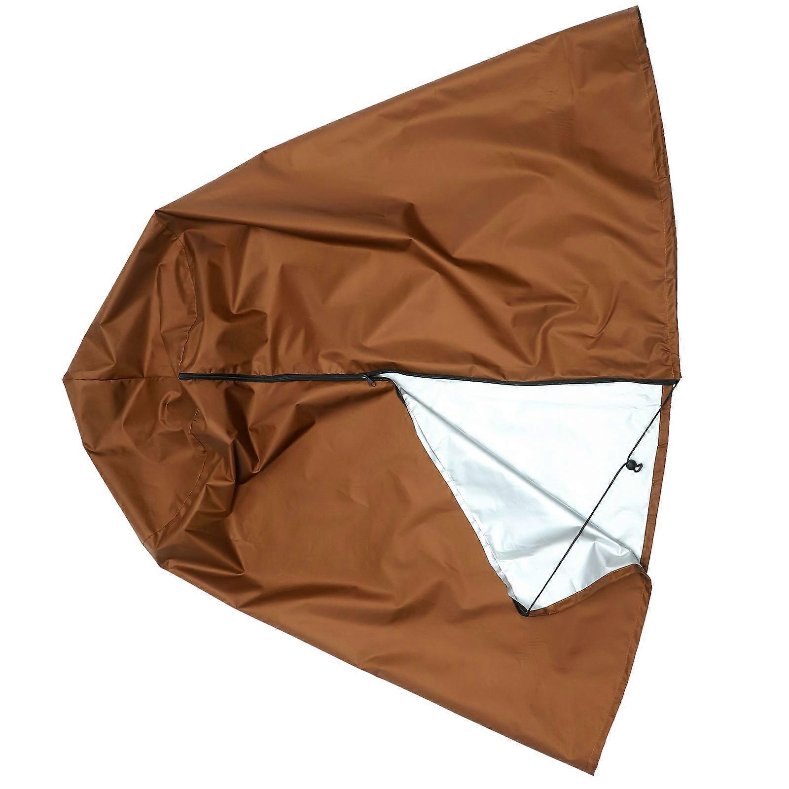 Waterproof Garden Fountain Cover with Drawstring for Outdoor Use – Durable, Lightweight, Dustproof Protection for Patio Fountains and Winter Storage