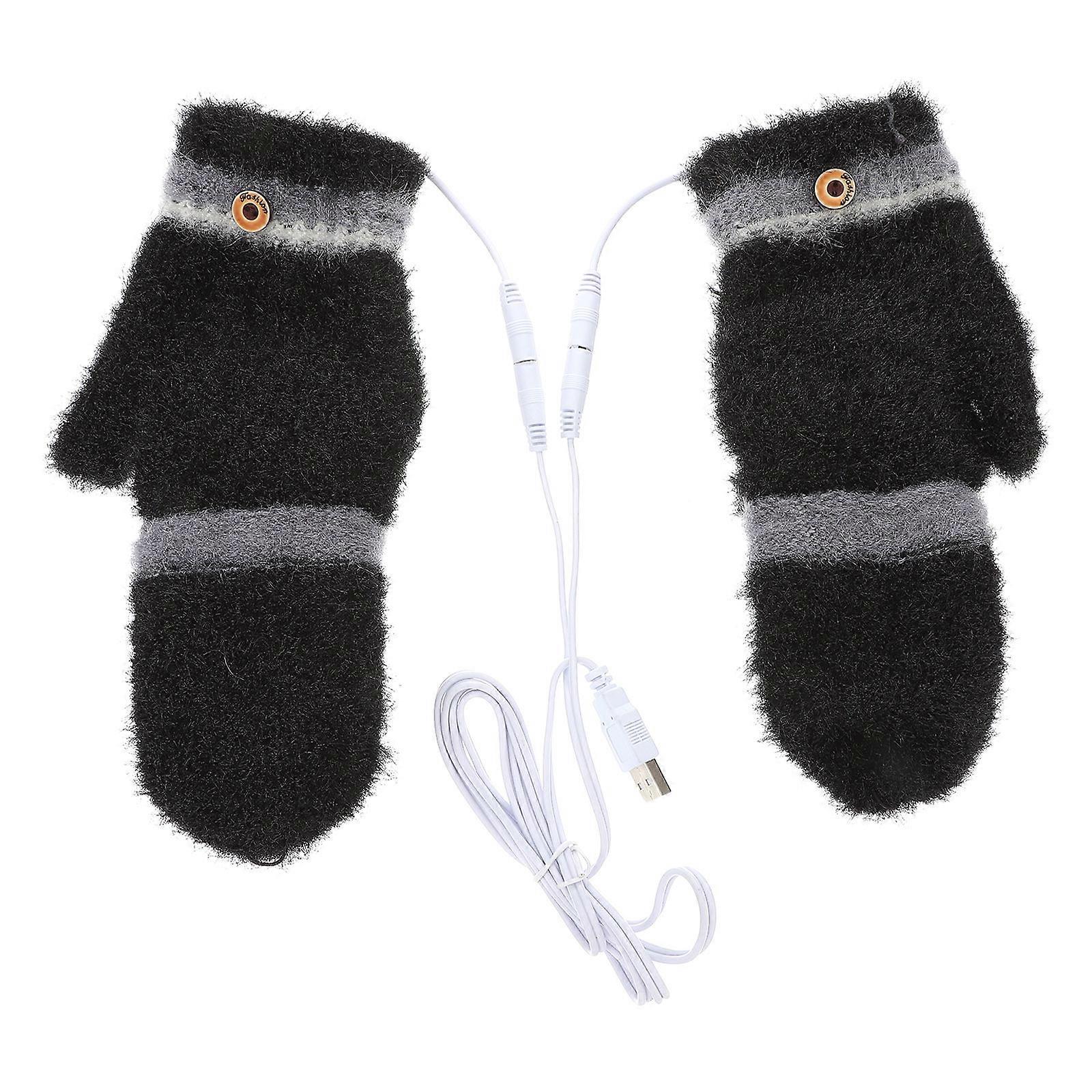 Cold Weather Gloves, USB Heated for Skiing Riding Hiking Enthusiasts