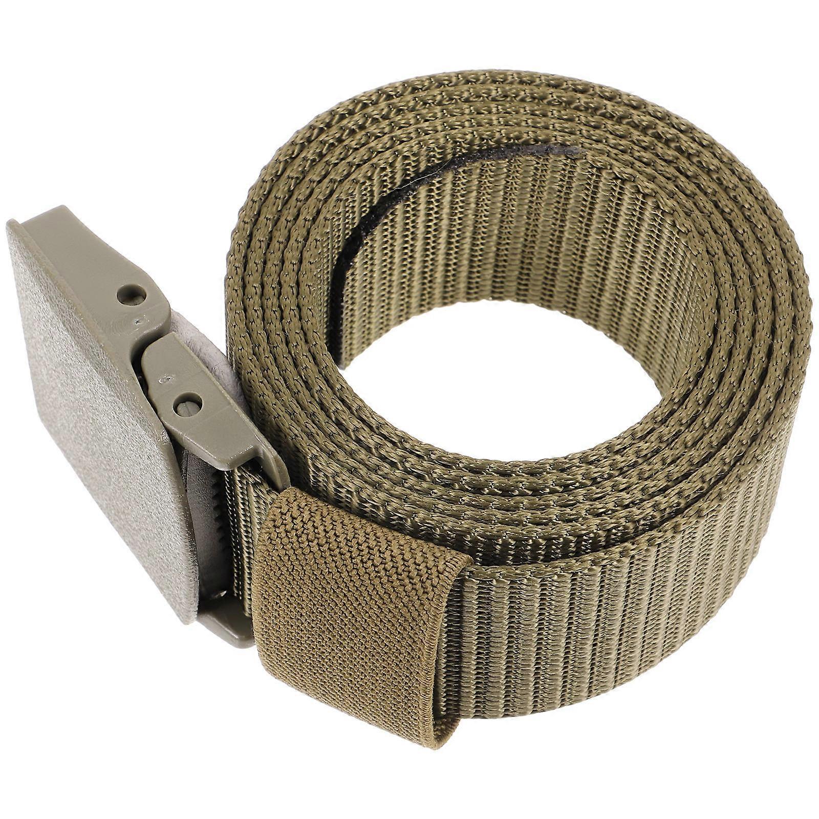 Stylish Tactical Belt For Outdoor Adventures And Training In Green Color Adjustable Design 1Set