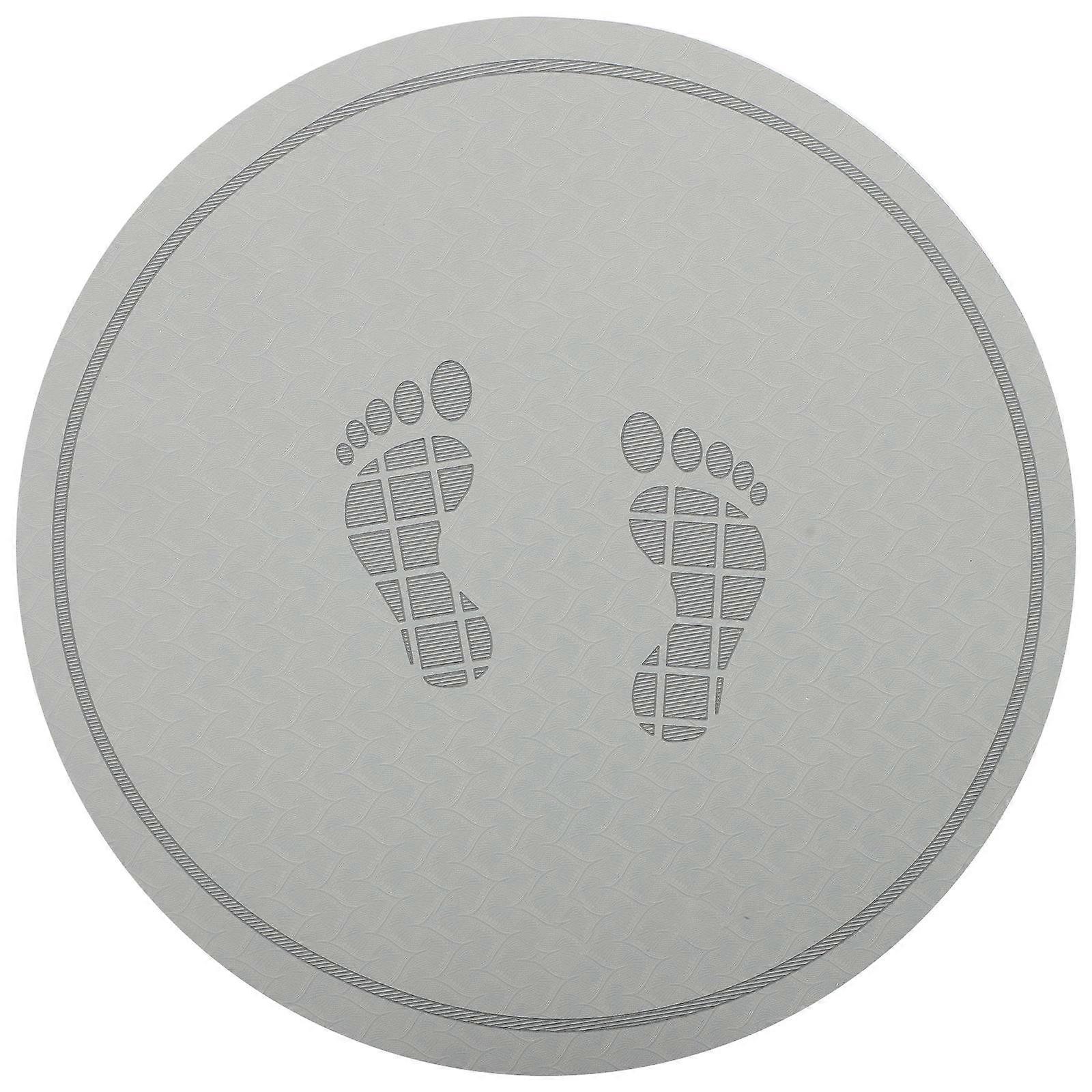 Portable Sports Pad for Home Use Made of Durable TPE Material Light Grey 2.5mm Thick