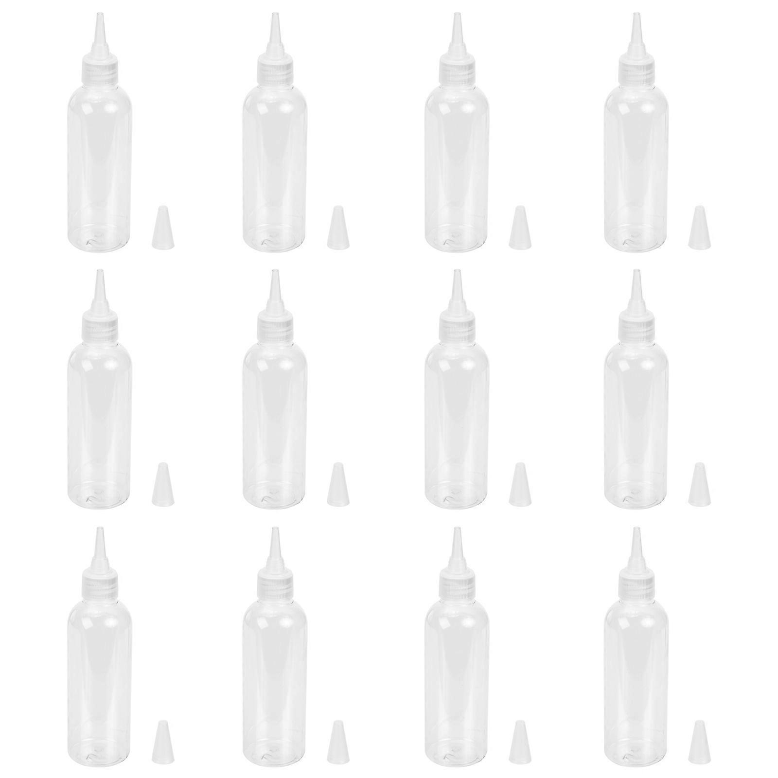 Easily Controllable Squeeze Flasks, Excellent for Hair Coloring at Home, Leak Proof Design