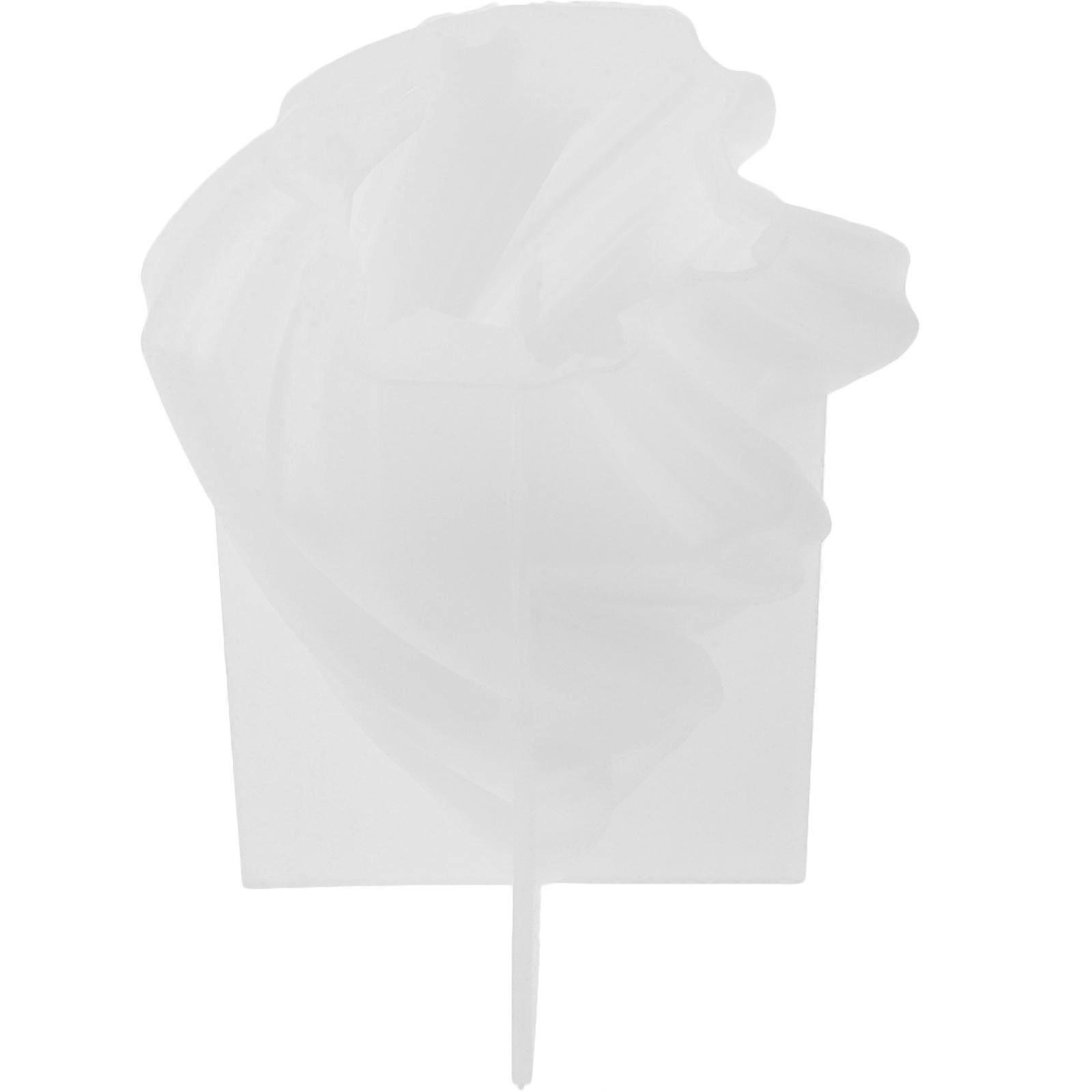 Silicone Candle Mold for DIY White Nonstick Easy to Clean and Store Various Sizes Available