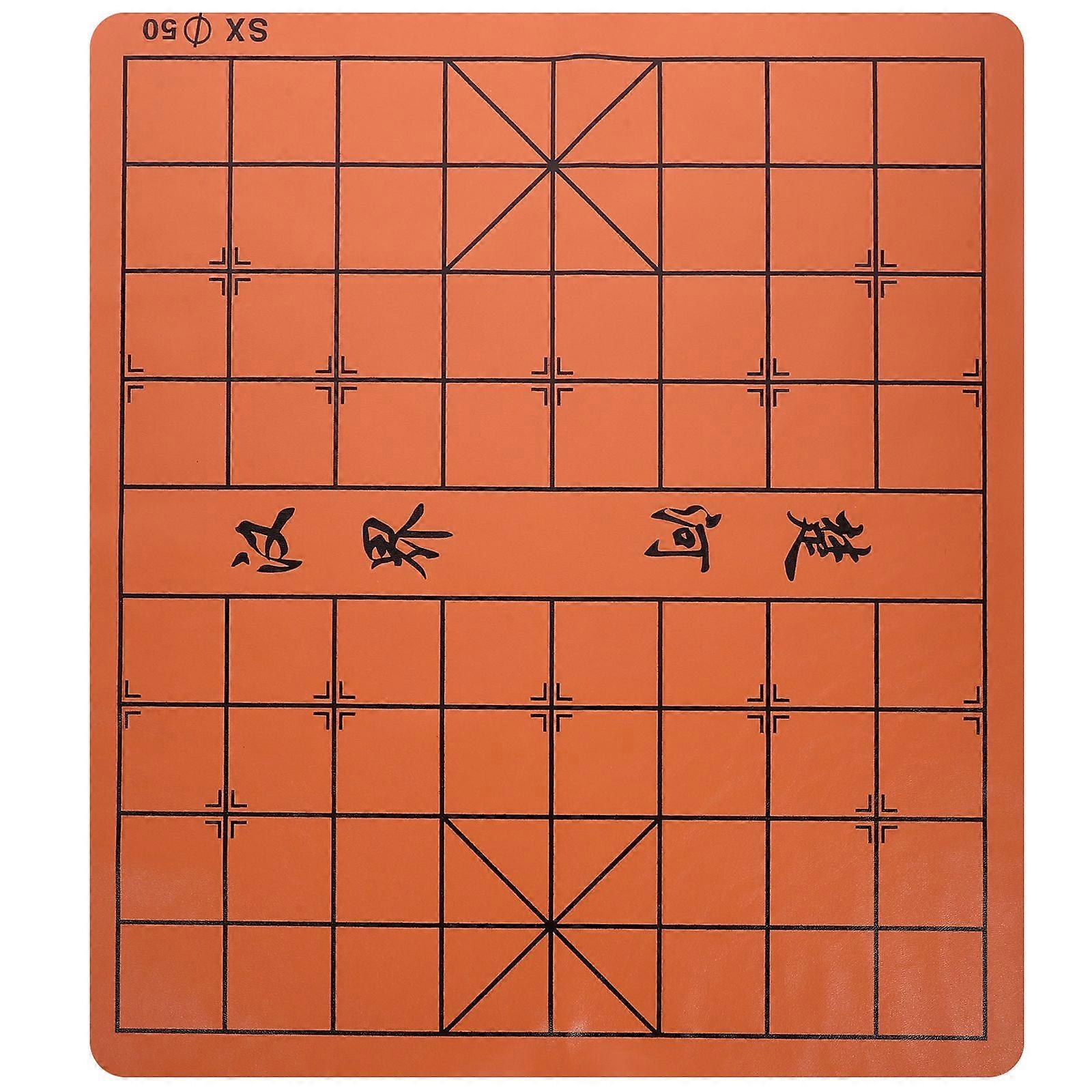 Foldable Chess Board Classic Game Chessboard Game Supplies Convenient Chinese Chess Chessboard