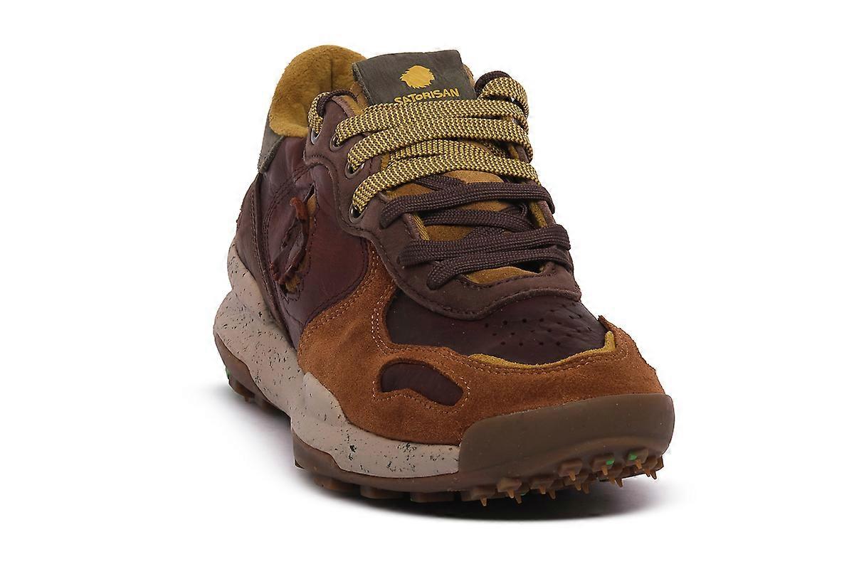 Satorisan chacrona pull up brown sneakers moda