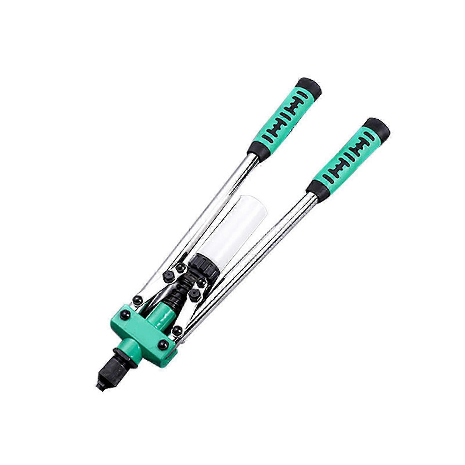 2025 Easy Automatic Rivet Tool Green Upgrade Version Pull Cap Heavy Duty Hand Riveter for 3/32"1/8"5/32"3/16"1/4"