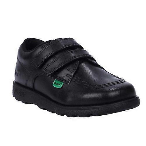 Kickers Childrens/Kids Fragma Lo Leather Straps Shoes