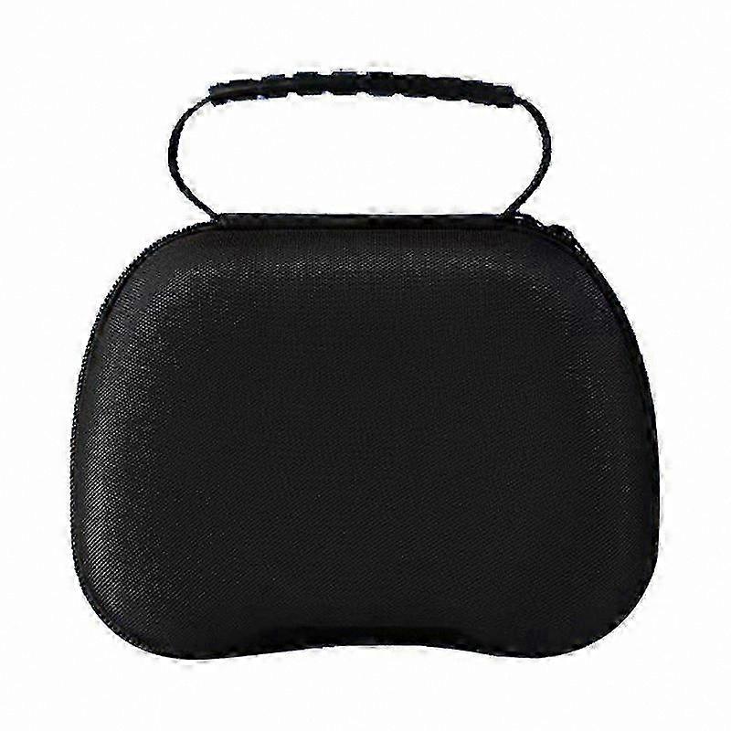 Travel Protective Hard Shell Case for Game Controllers, Storage Bag with Handle, Durable Black Design