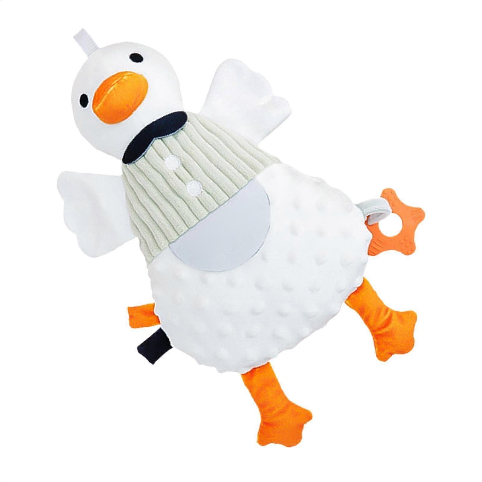 Hand Puppets for Children, Gentleman Goose Plush Hand Puppet, Soft Plush Toy for Entertainment and Education, All Ages
