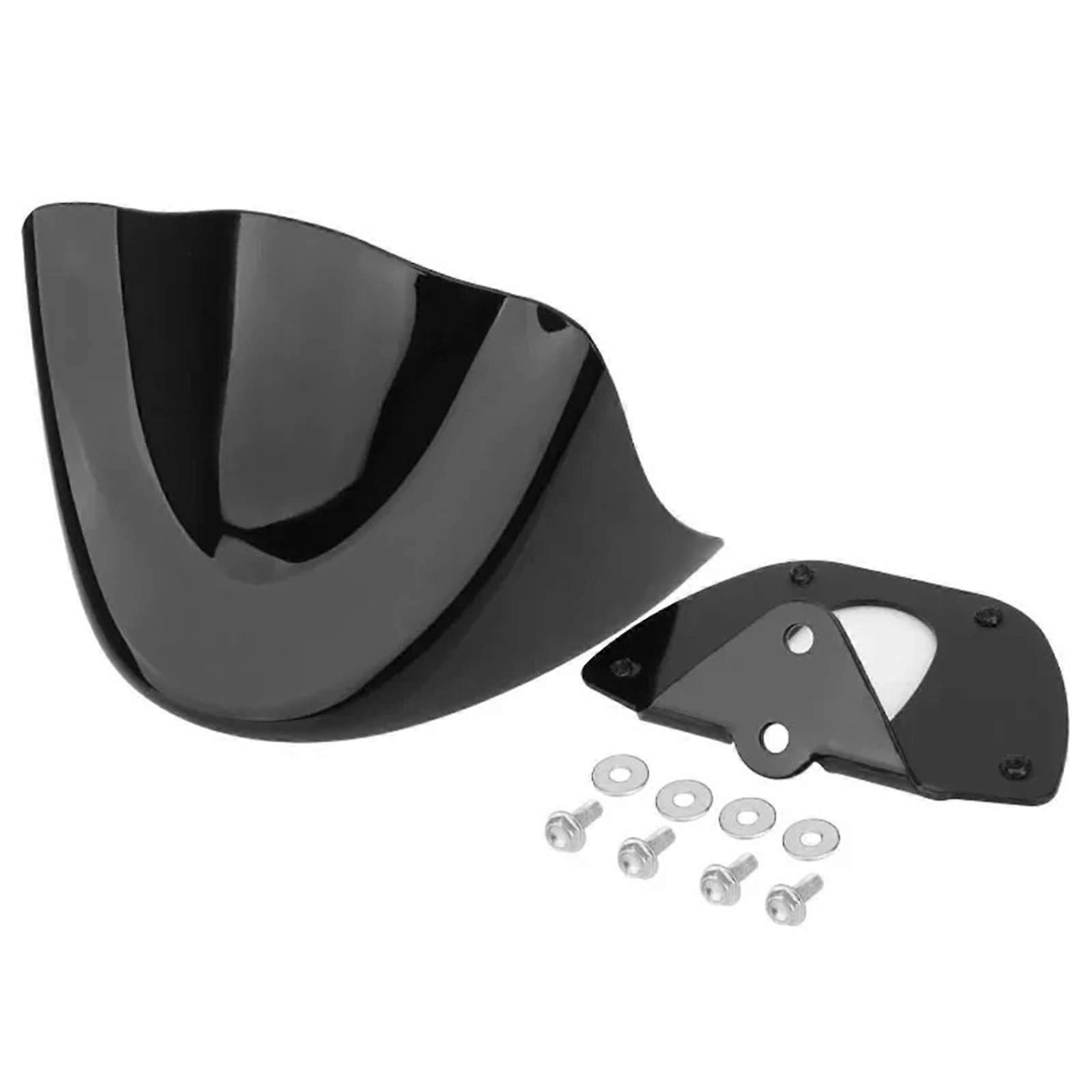 Motorcycle Accessories Fit for Harley Dyna Fat Bob Street Bob Wide Glide FXD 2006-2017 Front Chin Spoiler Lower Fairing Light Black