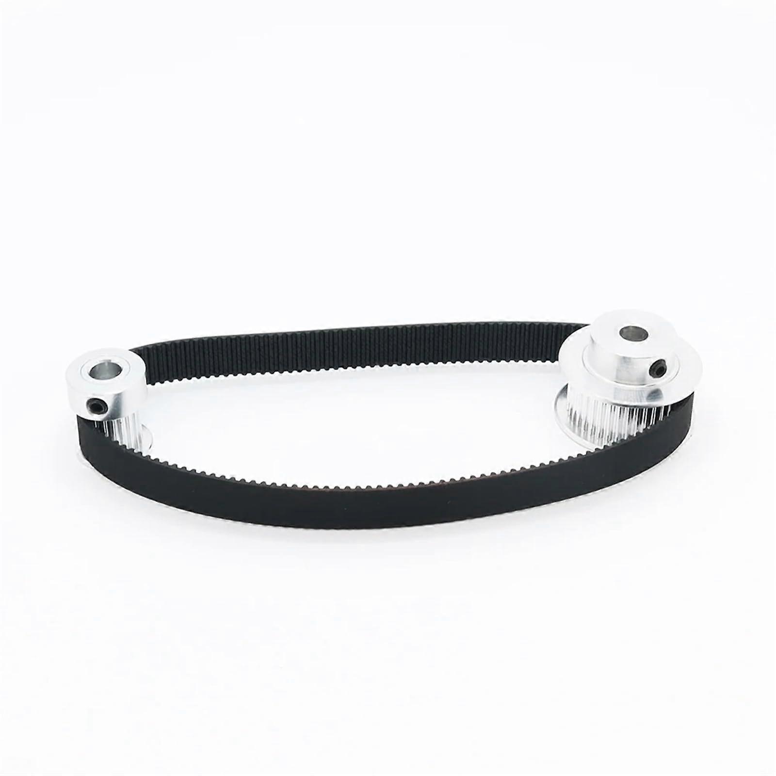 Drive Belt 2GT Timing Belt, 6mm Wide, 386mm Length, Closed-Loop Rubber GT2 Synchronous Belt For 3D Printers (1pc)
