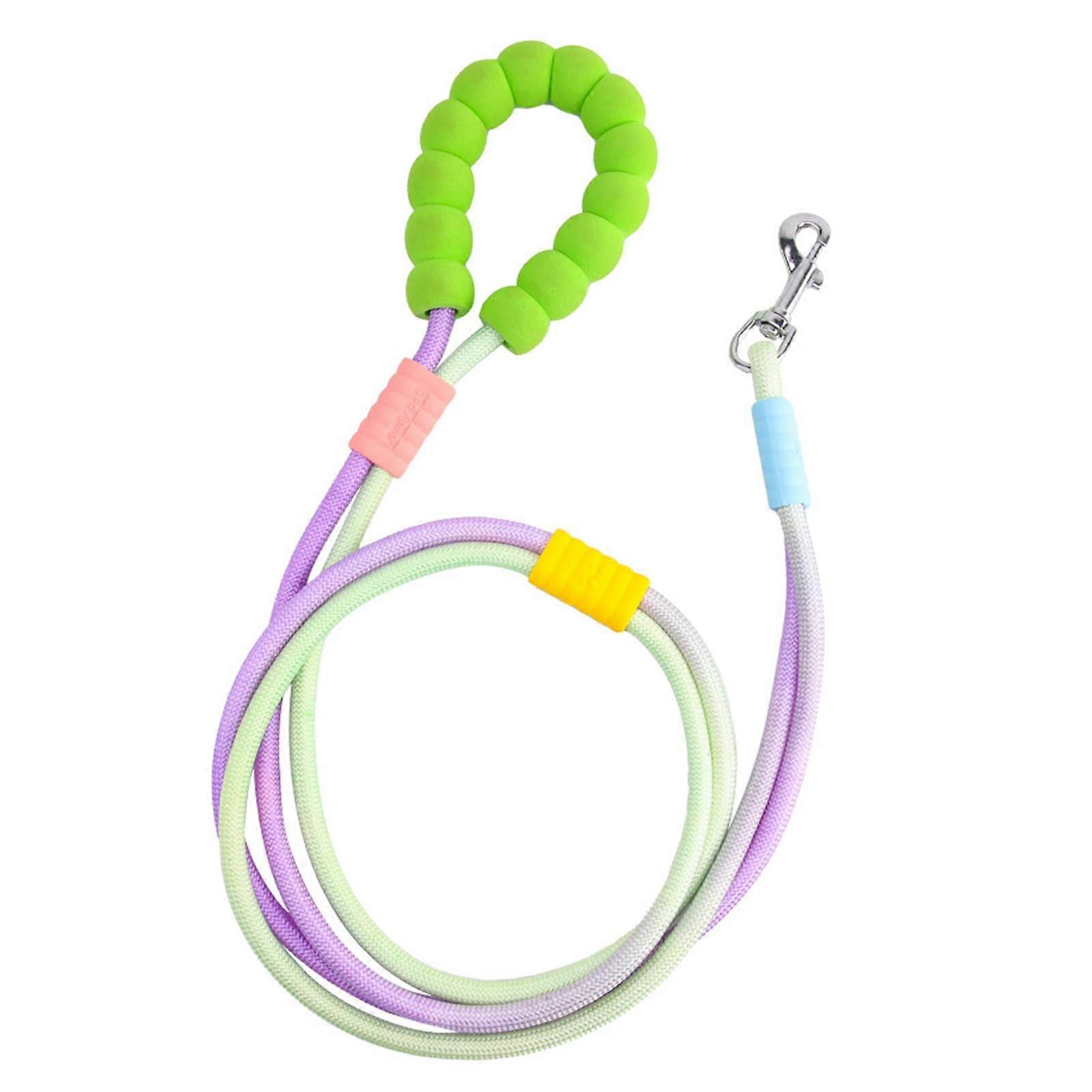 Multifunctional Dog Leash for Small and Large Dogs, Adjustable Training Rope, Padded Comfortable Handle, Colorful Design 2