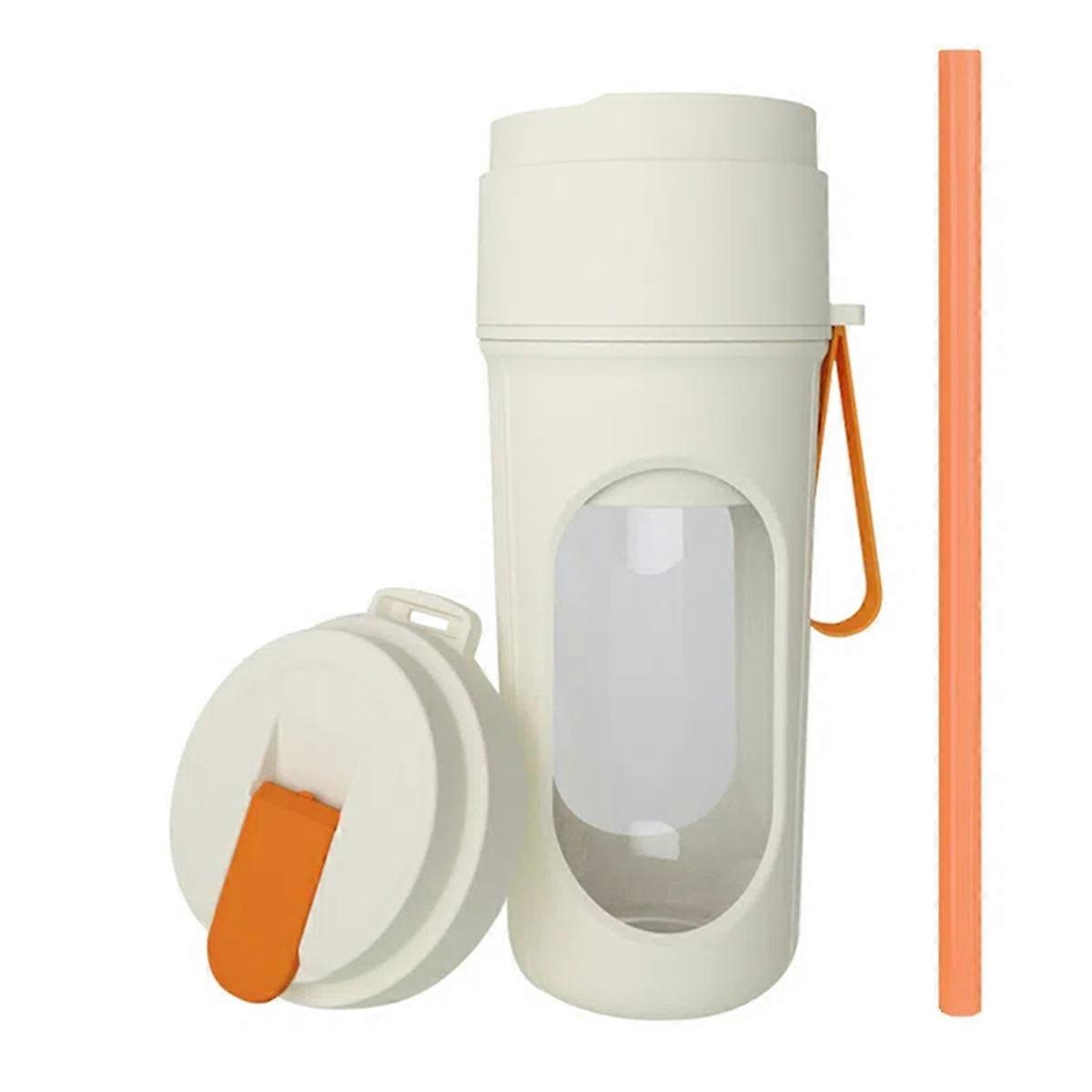 12 Blades Electric Blender 350ML Juicer Fruit Mixers USB Rechargeable Smoothie Juicer Cup Squeezer Juice Maker Orange