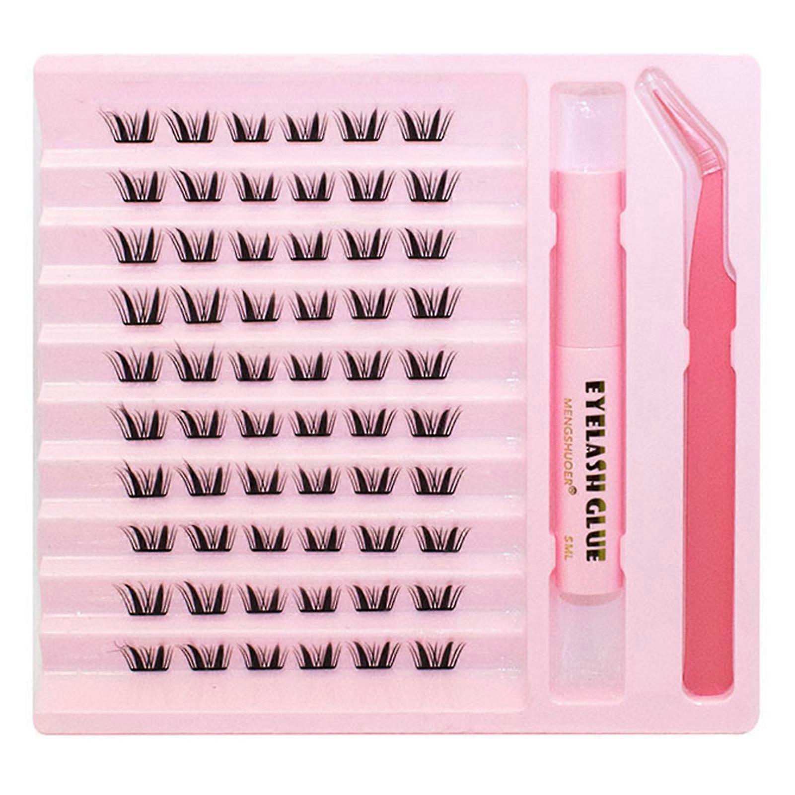 Cosplay Individual Lashes Clusters Single Cluster Segmented False Eyelash