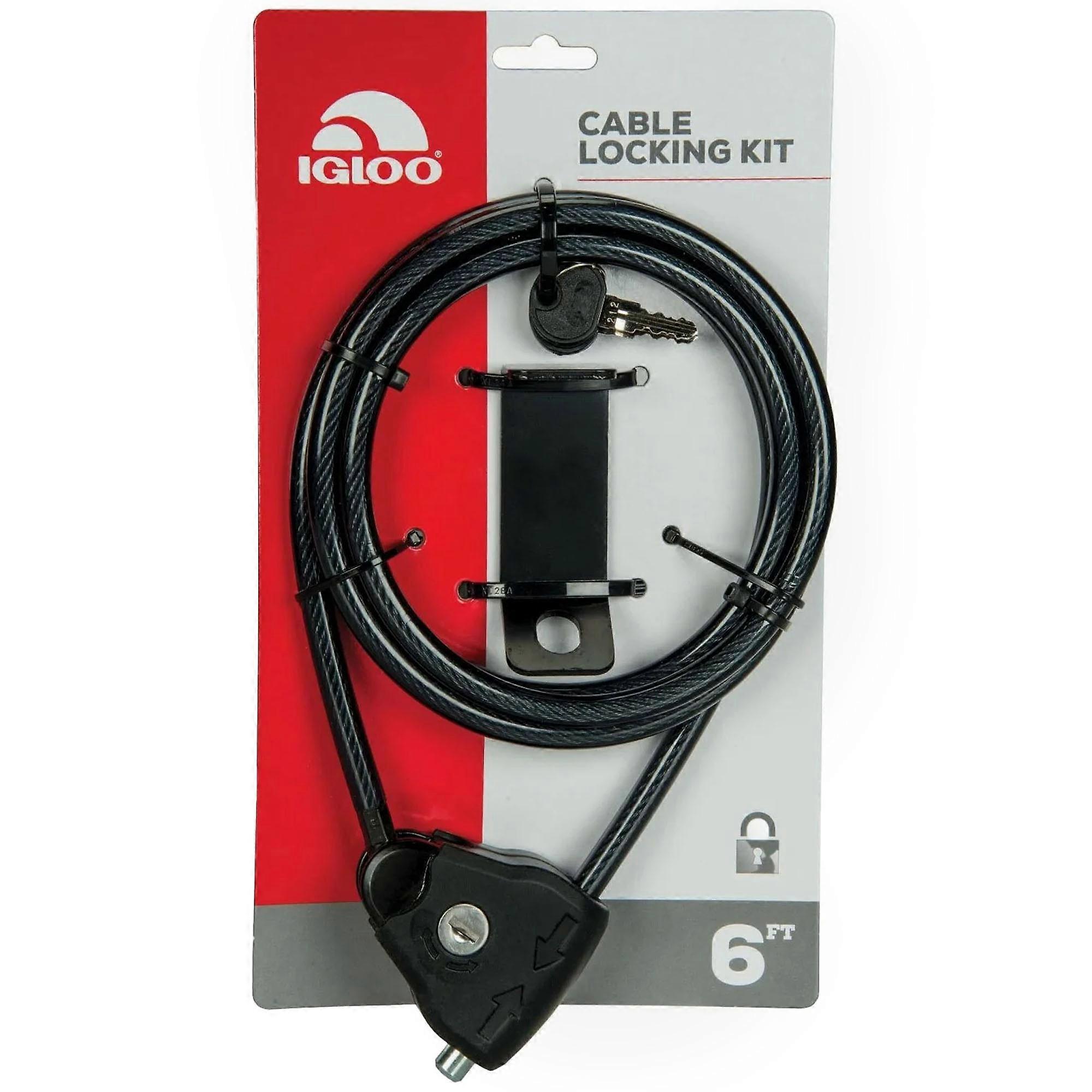 Igloo Cooler 6' Cable Lock Kit