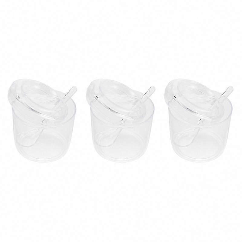 3pcs Seasoning Storage Box for Kitchen Spices Organizer