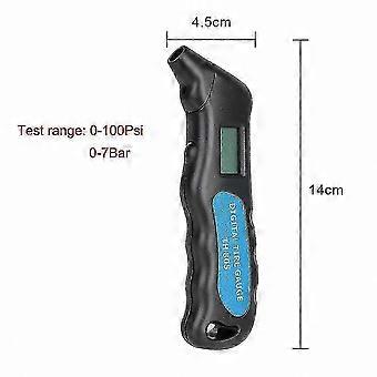 Digital Tire Pressure Gauge 0-100 PSI 7 Bar for Motorcycle Car Bicycle Universal Manometer Tester Tool hwy