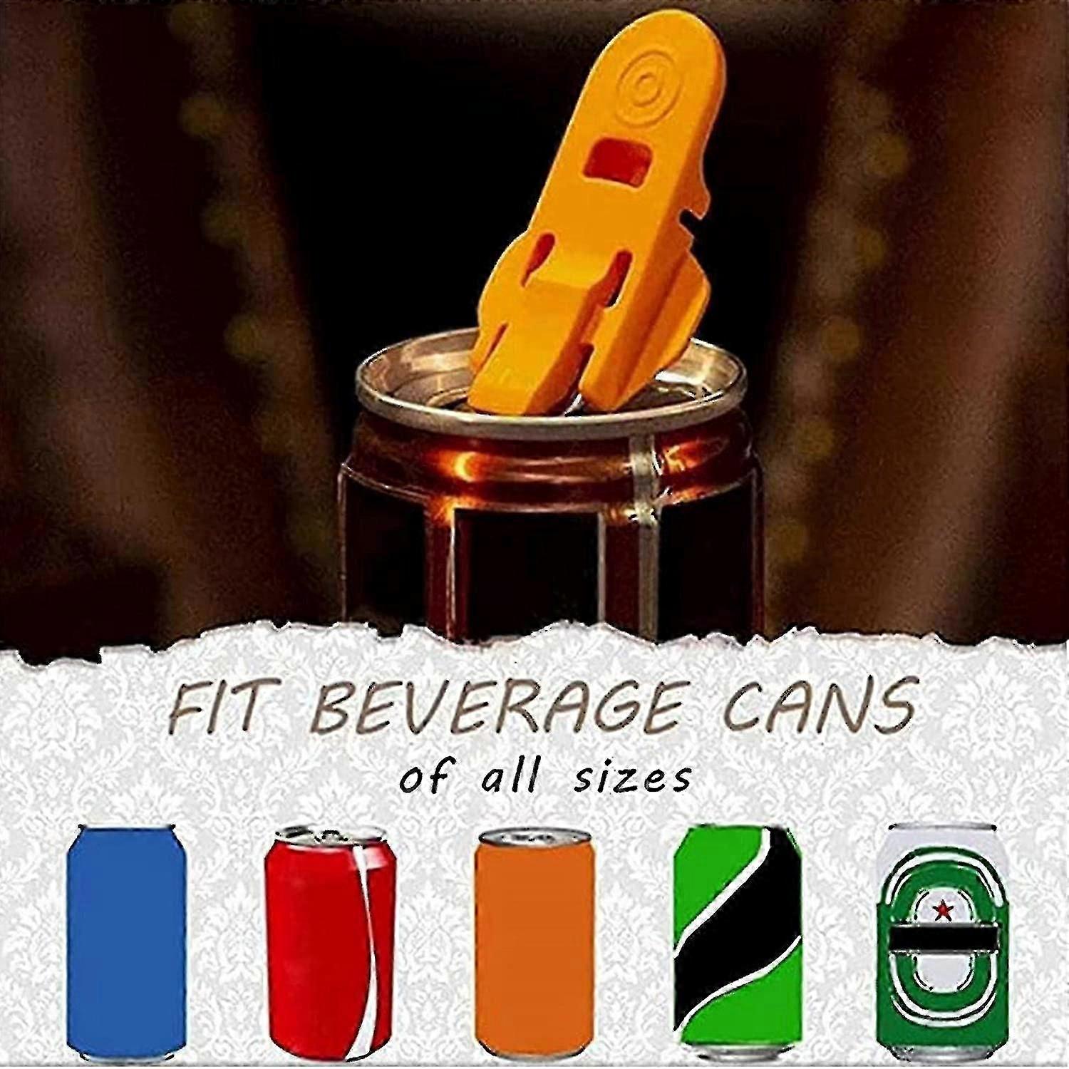 Can Opener, Beer Can Protector, Can Lid Soda Cap, Sealer Beer Shield Drink Lid Protector