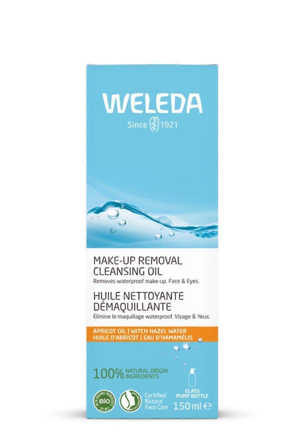 Weleda Make-Up Removal Cleansing Oil 150ml - 3 Pack