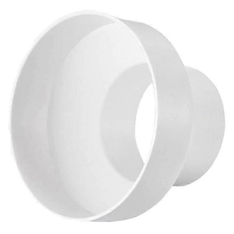 Ventilation Pipe Reducer Adapter Pipe Air Duct Adapter Pipe Connector for Inline Ventilation System(200-150mm)