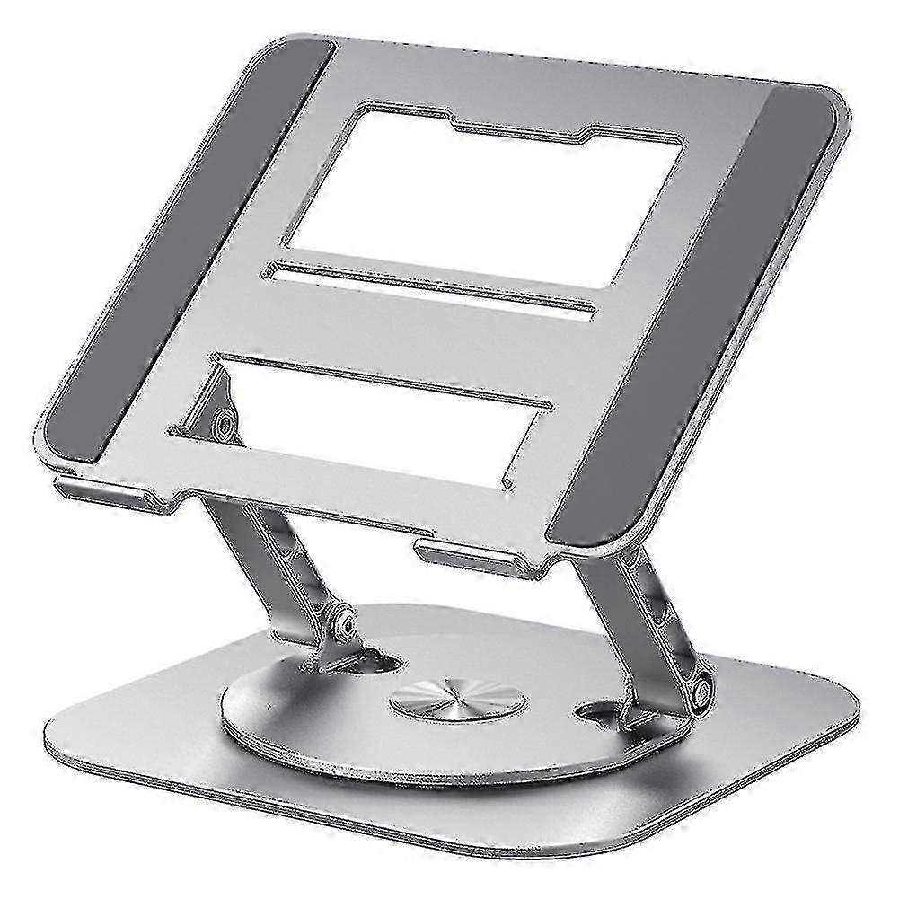 Laptops Stand Aluminum Alloy Rotating Bracket 360 Multi Angle Stand With Heat Vent Foldable Tablet Support Stand