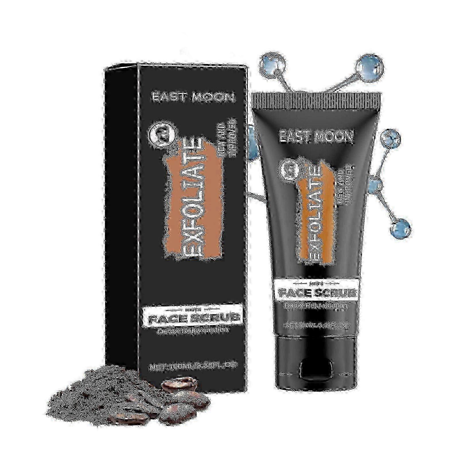 Deep Cleansing Face Scrub - Refreshing Exfoliator for Smooth, Non-T...