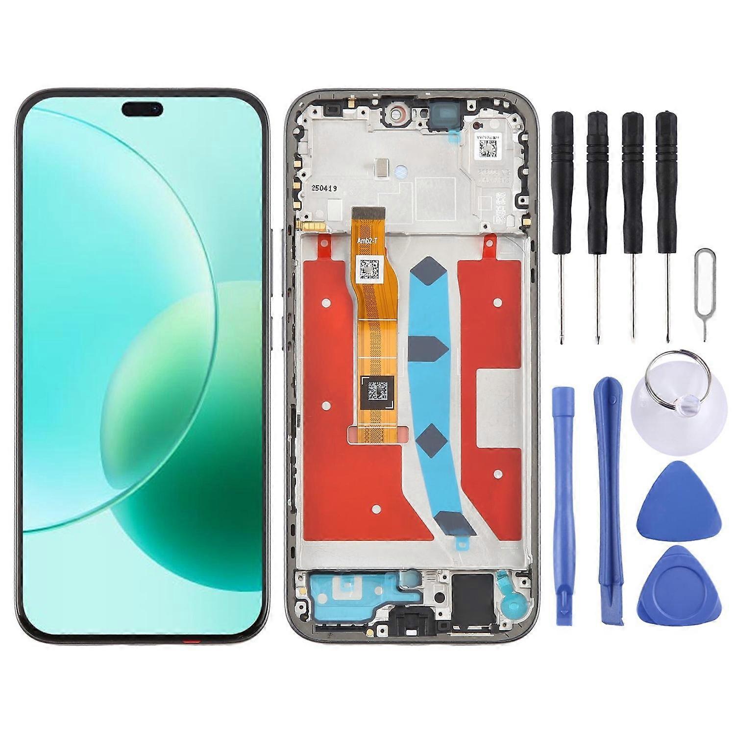 For Honor 400 Lite COMPATIBLE LCD Screen with Frame