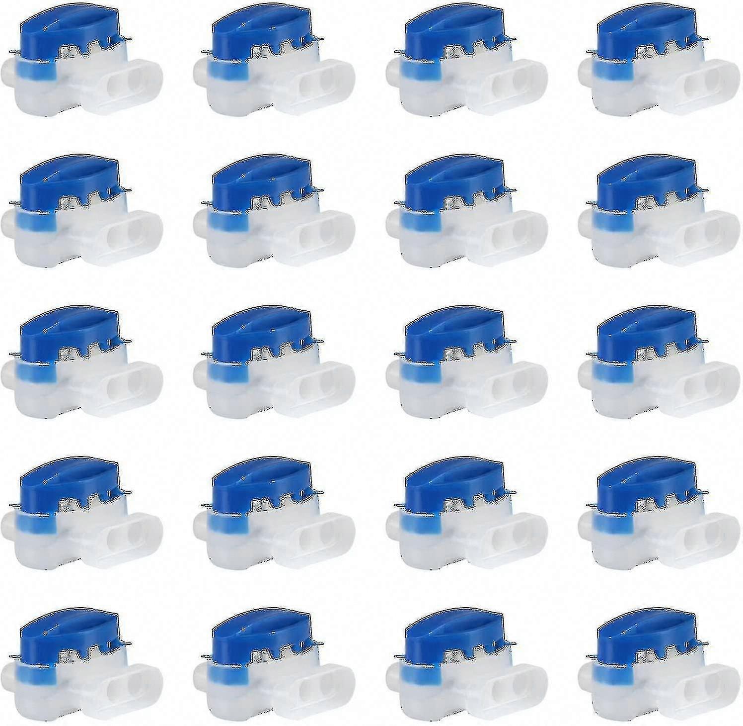 Set of 20 Resin Filled Cable Connectors for Automower Robot Lawnmower - Just