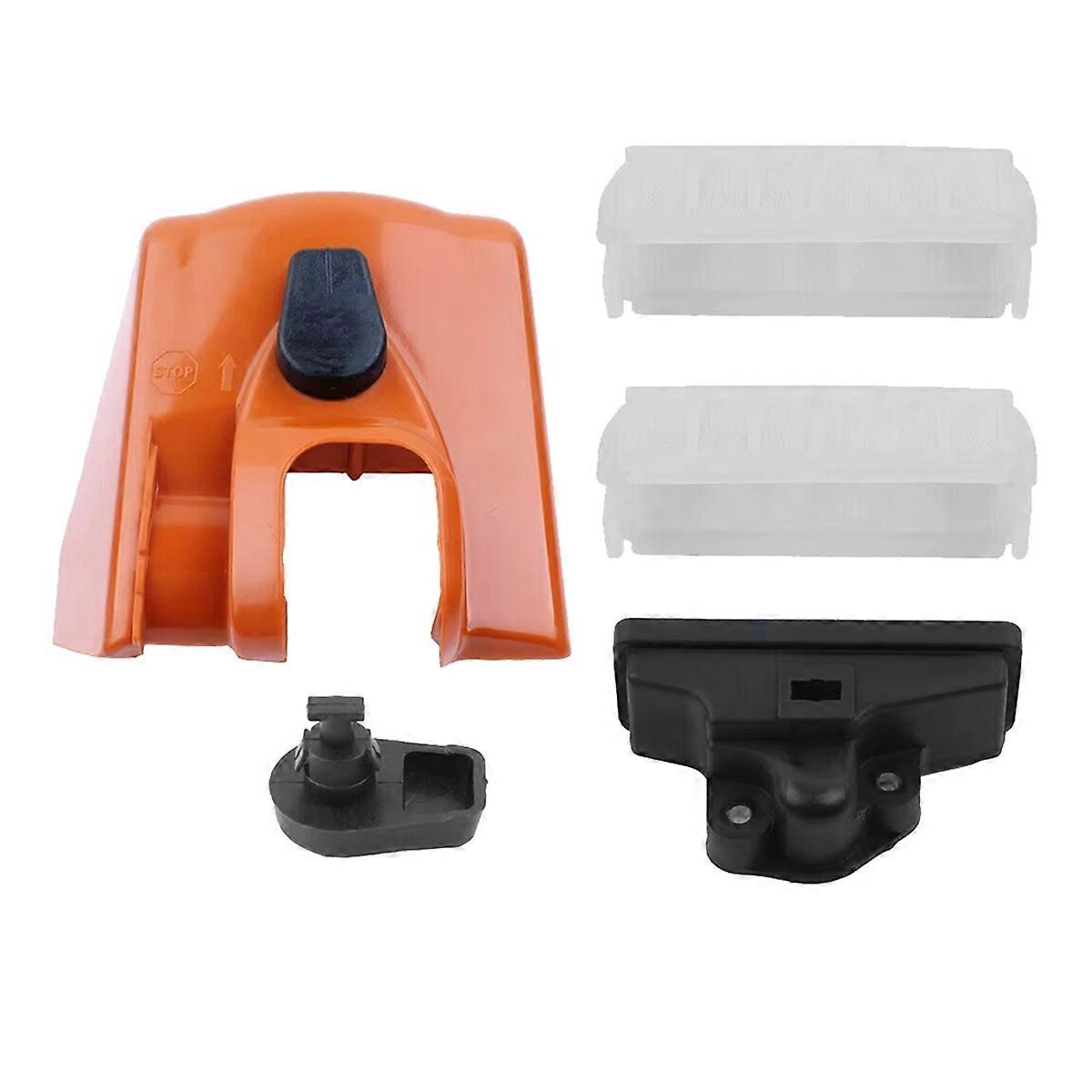 MS250 230 210 Air Filter Kit Includes Filter Head, Element and Cover, Suitable for Replacement Chain Saw Parts