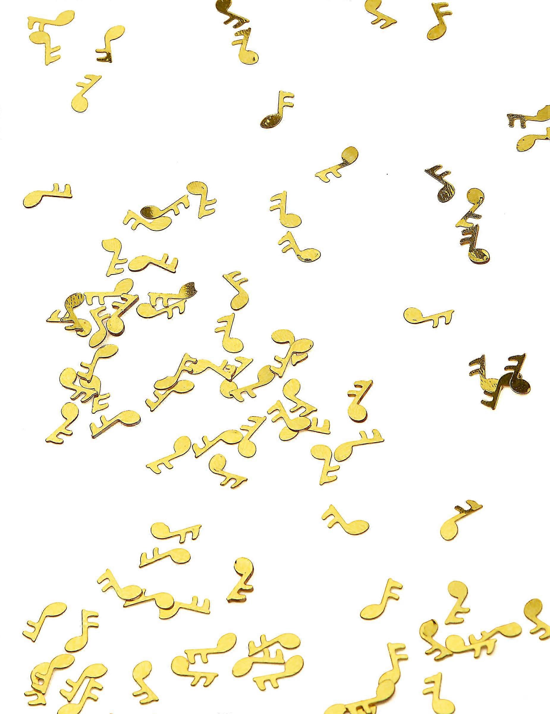 Table Confetti form golden music note 10g