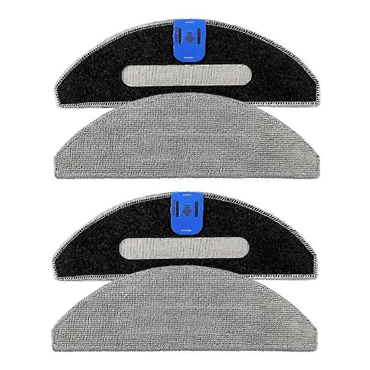 Washable mop pads for Combo I5+/I5 robot vacuum - 4pcs microfiber set