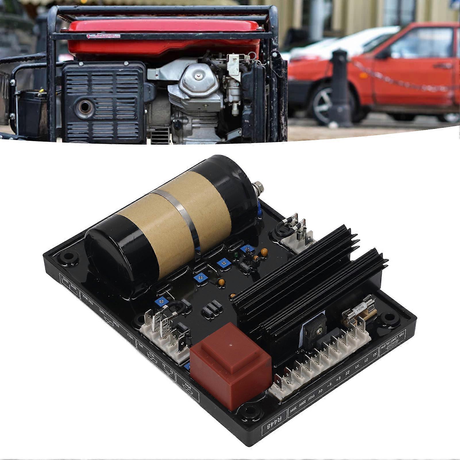 Compact Generator Voltage Regulator AVR Board 70-140VAC ABS Material