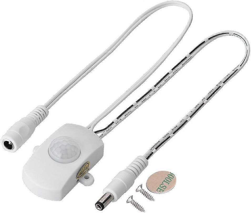 5A DC 6-24V Mini Motion Switch Sensor PIR Motion Detector LED Strip for Automatic Switch (