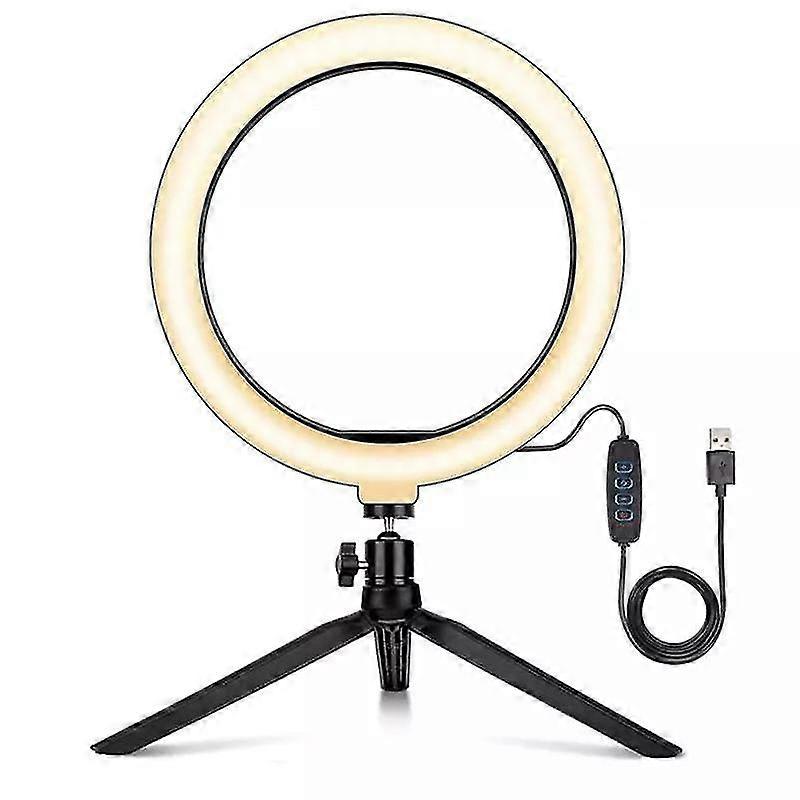 With tripod and flexible phone stand