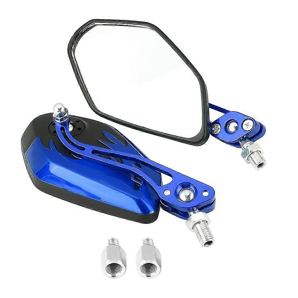 Side View Mirrors,1 Pair of 8mm Aluminum Alloy Rear View Mirrors Rear View Mirrors Next-Gen Design