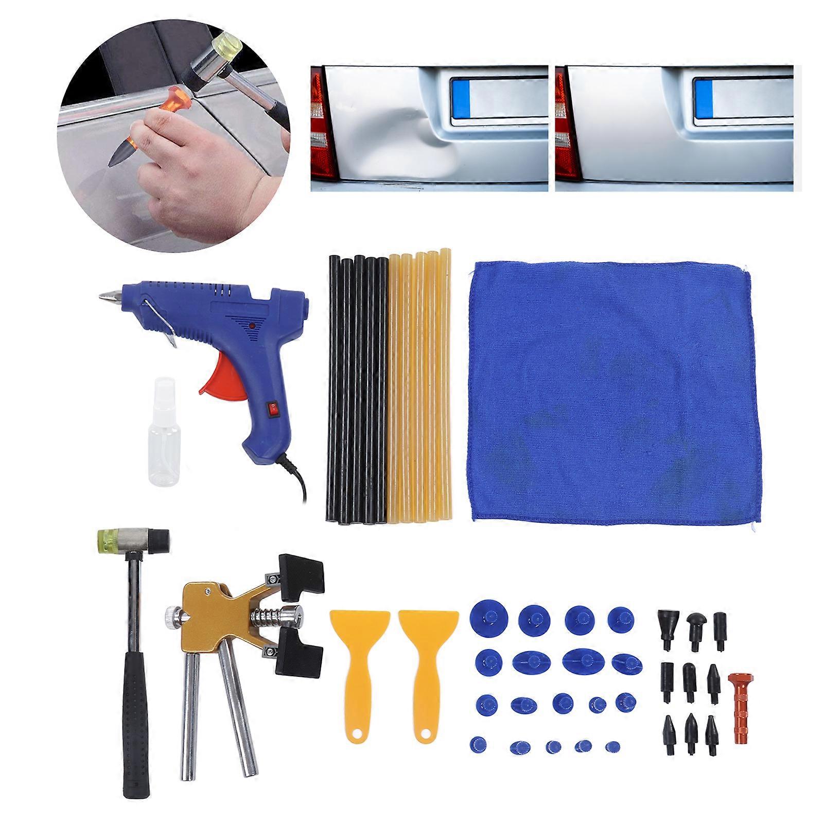 45 Pcs Dent Repair Tool Kit Paintless Puller Set with Plug EU