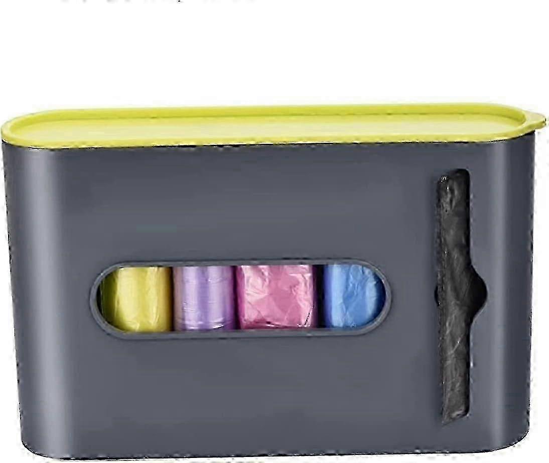 Wall mount pet waste holder for yard and garden storage