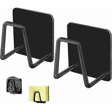 Kitchen Sink Caddy Sponge Holder, SUS304 Stainless Steel Self-Adhesive Rust