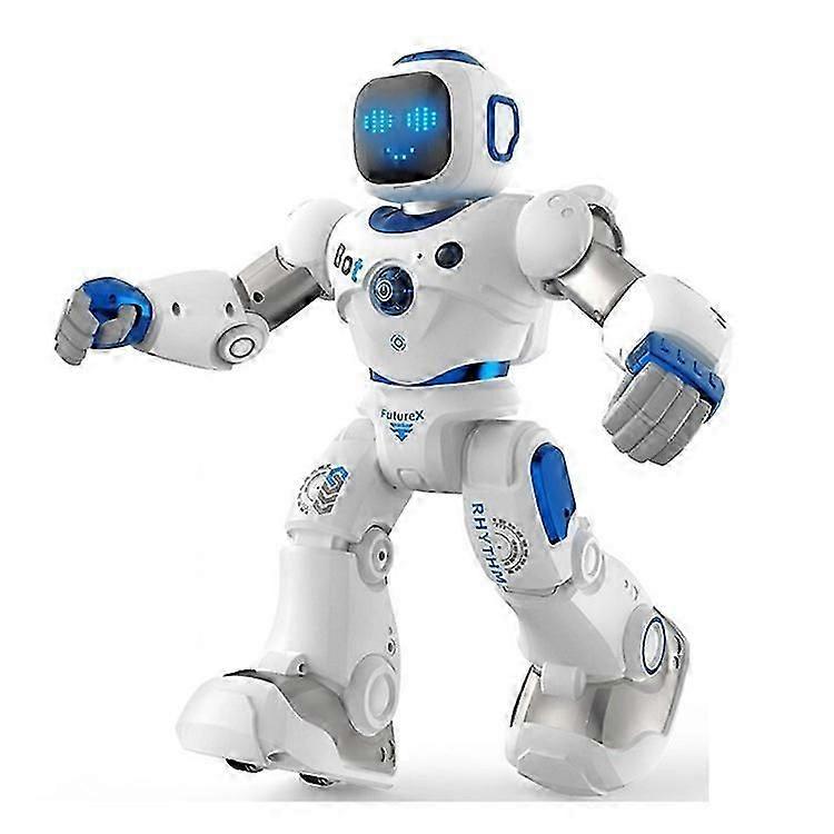 Smart RC Robot Toy Electric Educational Toy with Voice Dancing Dialogue Programming for Children