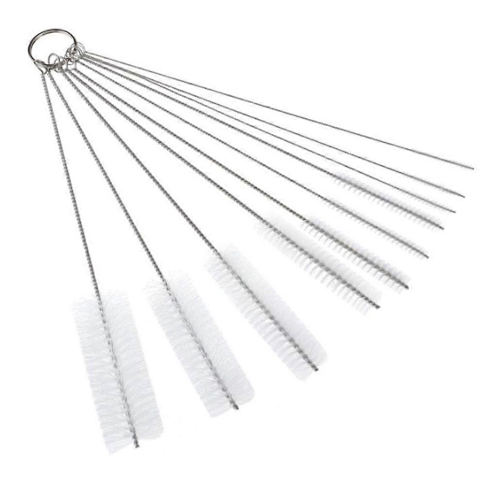 Cleaning brush for fully automatic coffee machines, straw brush set