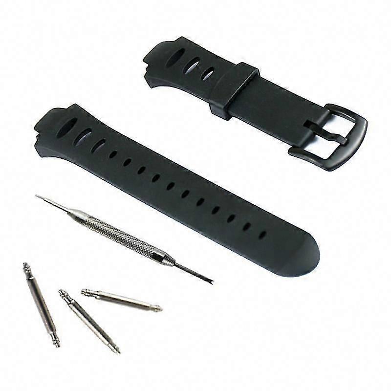 Suunto Observer SR 18mm Rubber Replacement Watch Strap Band with Tool
