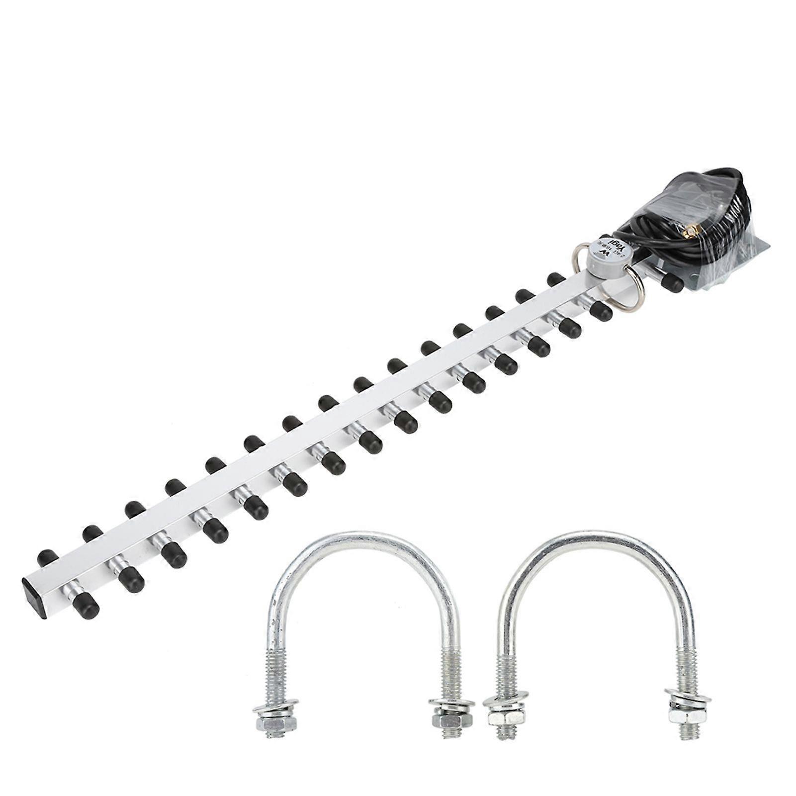 بطاقة شبكة جهاز توجيه لاسلكي عالي الكسب 2.4 جيجاهرتز 25 ديسيبل، هوائي ياجي اتجاهي مكون من 16 وحدة