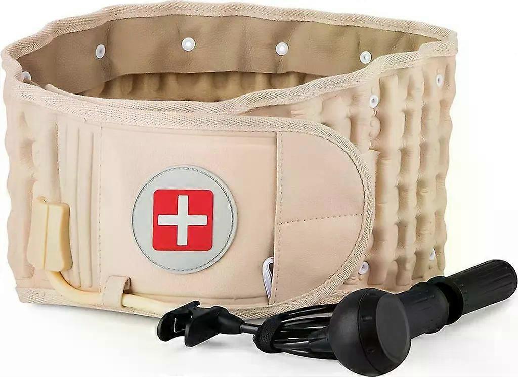 Decompression, back, belt, lumbar, spine, support, for, lower, back, pain