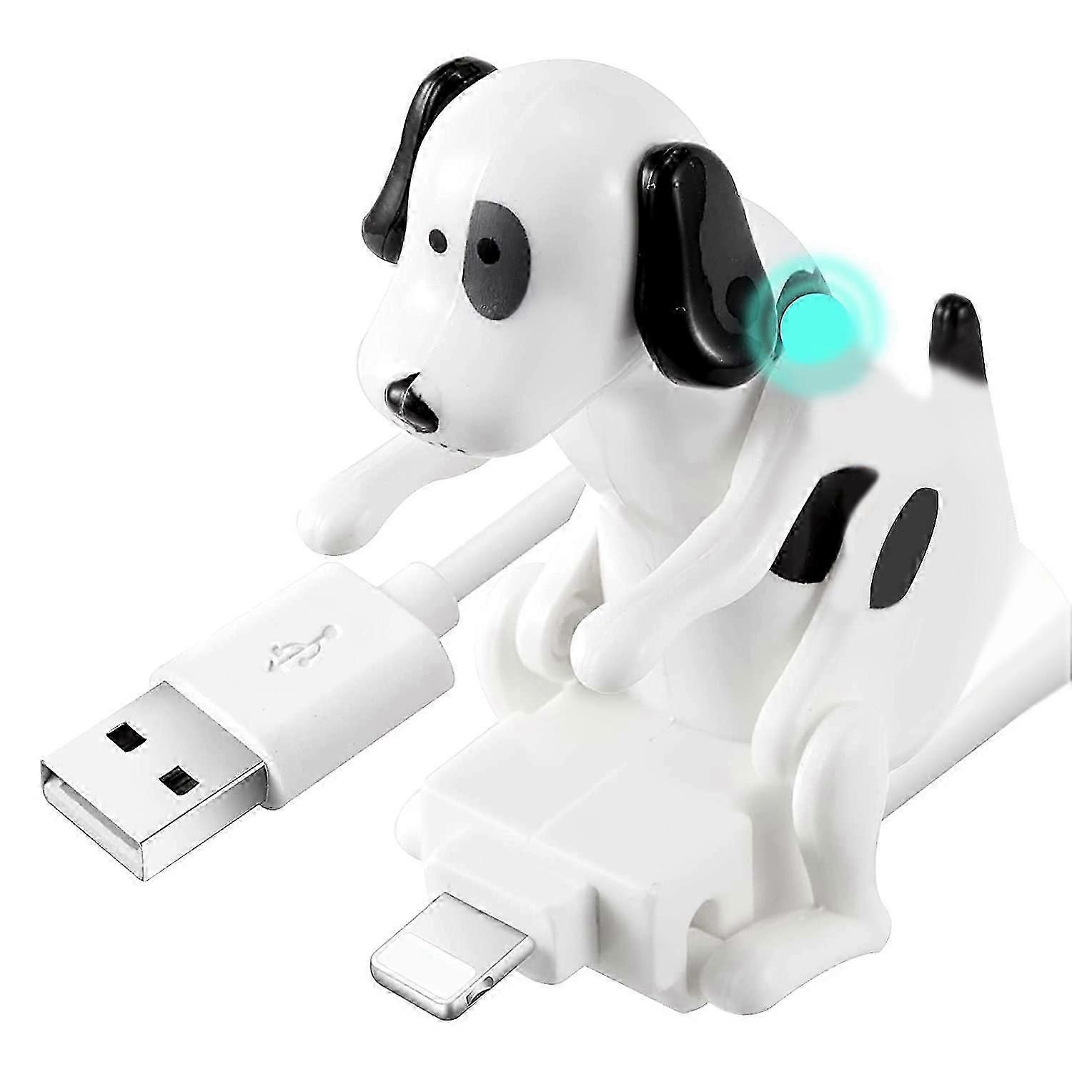 كابل USB مضحك حدب الكلب شاحن ل 13/12/11 وأكثر من ذلك ، تتحرك متقطعة الكلب شاحن سريع كابل USB